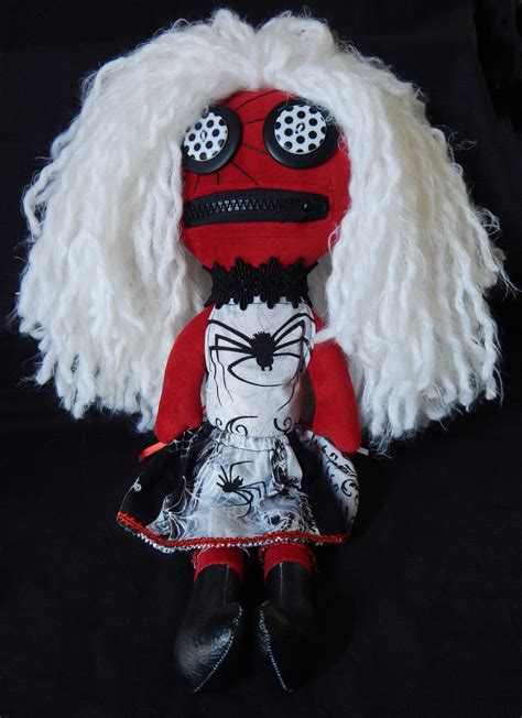 Spooky witch doll
